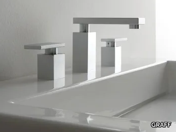 SOLAR - 3 hole countertop washbasin tap _ GRAFF