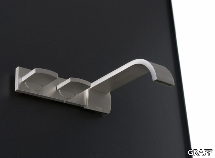 SADE - 3 hole wall-mounted washbasin tap _ GRAFF