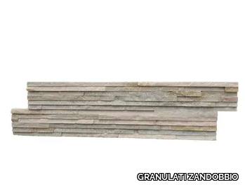 QUARZITE GHIACCIO FINE - Outdoor quartzite wall tiles _ GRANULATI ZANDOBBIO