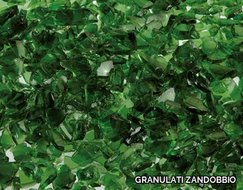 VETRO VERDE - Glass decorative chipping _ GRANULATI ZANDOBBIO