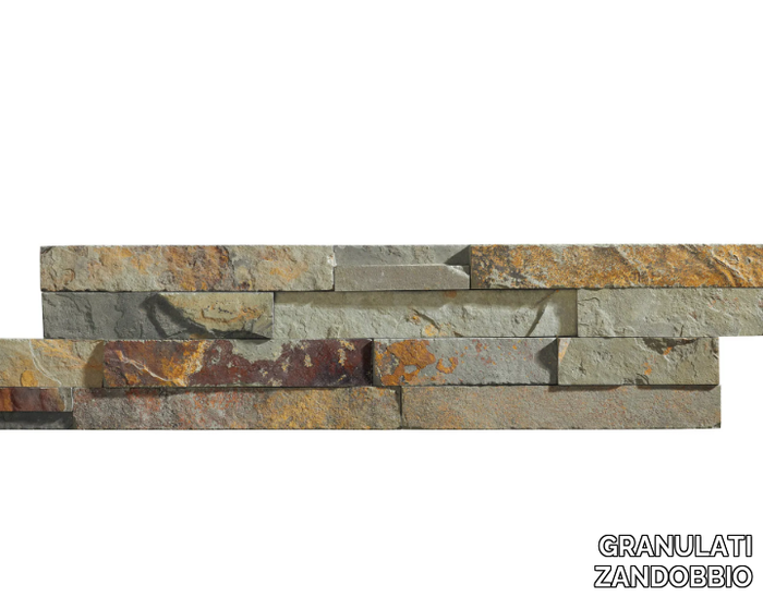 ARDESIA MULTICOLOR - Outdoor slate wall tiles _ GRANULATI ZANDOBBIO