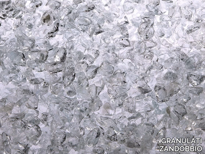 VETRO GRIGIO - Glass decorative chipping _ GRANULATI ZANDOBBIO