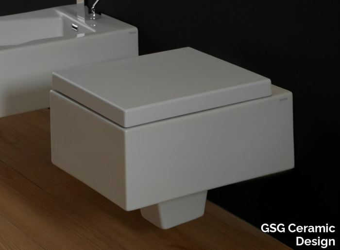 OZ - Wall-hung ceramic toilet _ GSG Ceramic Design