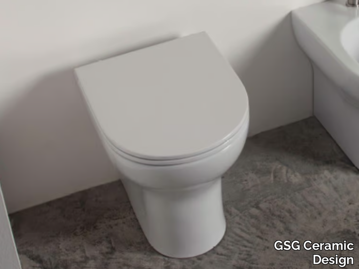 SPEED - Floor mounted ceramic toilet _ GSG Ceramic Design