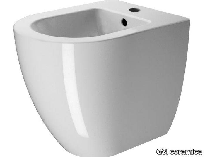 PURA 50 - Bidet with overflow _ GSI ceramica