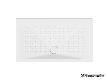 H4 120x70 - Ceramic shower tray _ GSI ceramica