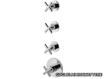 VERA - 4 hole Recessed thermostatic shower mixer _ GUGLIELMI RUBINETTERIE