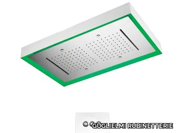 WATER THERAPY - LED 3-spray stainless steel overhead shower _ GUGLIELMI RUBINETTERIE
