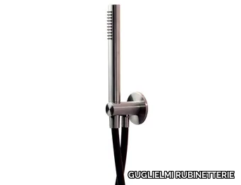 NOVO INOX - Handshower with bracket for shower _ GUGLIELMI RUBINETTERIE