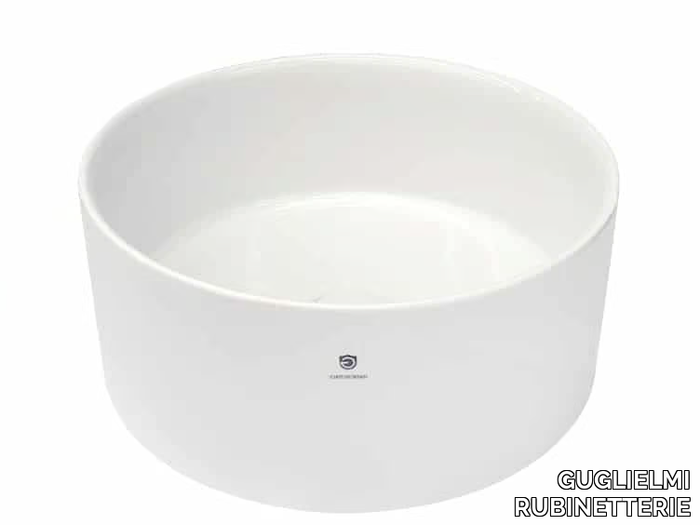 Round washbasin - Countertop round ceramic washbasin _ GUGLIELMI RUBINETTERIE