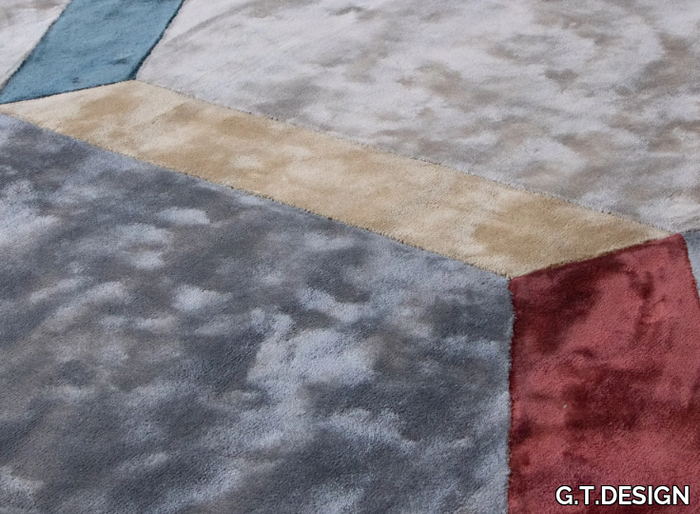 COBBLESTONE - Handmade tencel rug _ G.T.DESIGN