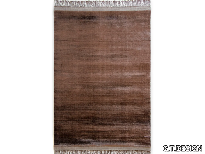 KAMA BRUNO ARGENTEO 200x300 cm - Handmade viscose rug _ G.T.DESIGN