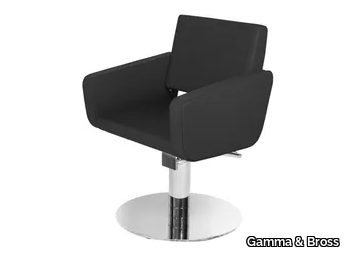 AEOLIAN SUPERSILVER BLACK - Hairdresser chair _ Gamma & Bross