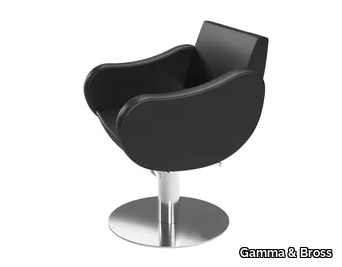 FIFTIES SUPERSILVER BLACK - Hairdresser chair _ Gamma & Bross