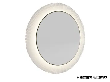 COLLAR WALL MIRROR - Workstation for hairdresser _ Gamma & Bross