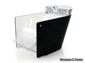 VA PENSIERO SHIATSU BLACK - Shampoo basin _ Gamma & Bross