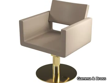 U-SHAPE SUPERGOLD - Hairdresser chair _ Gamma & Bross