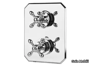 CHOPIN - Recessed thermostatic steel shower mixer _ Gaia Mobili