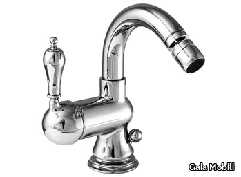 BOSTON - Countertop single handle steel bidet mixer _ Gaia Mobili