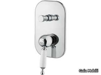 CANTERBURY - Recessed steel shower mixer with diverter _ Gaia Mobili