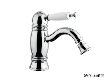 CANTERBURY - Countertop single handle steel bidet mixer _ Gaia Mobili