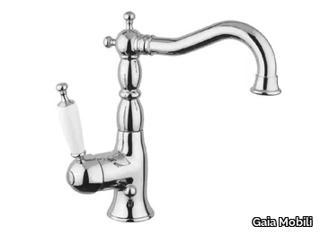 CANTERBURY - Countertop single handle steel washbasin mixer _ Gaia Mobili