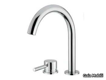 TOKYO - 2 hole single handle steel washbasin tap _ Gaia Mobili