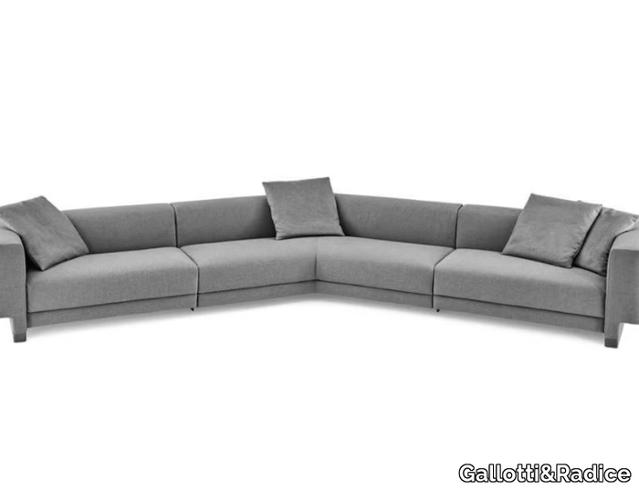 ELISSA - Sectional fabric sofa _ Gallotti&Radice