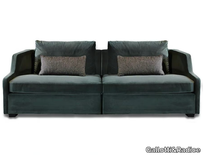 FIRST - Modular velvet sofa _ Gallotti&Radice