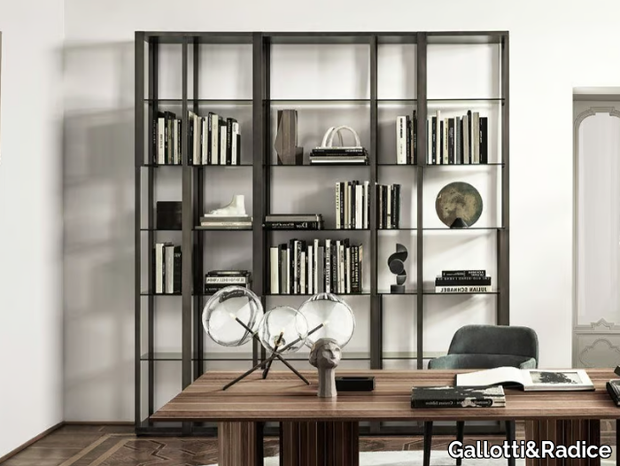 TORTONA - Open freestanding bookcase _ Gallotti&Radice