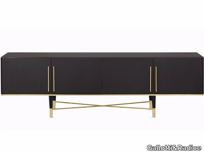 TAMA - Wooden sideboard with doors _ Gallotti&Radice