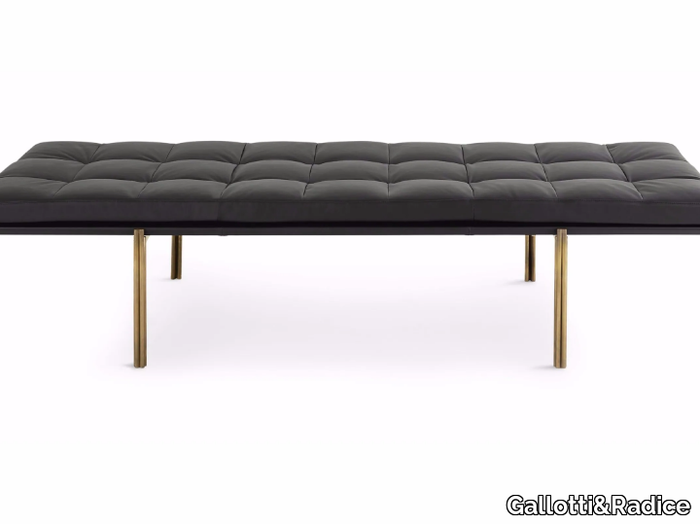 TWELVE-DAY BED - Tufted leather day bed _ Gallotti&Radice