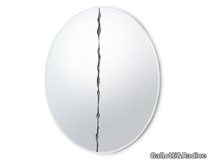 NIAGARA - Round wall-mounted mirror _ Gallotti&Radice