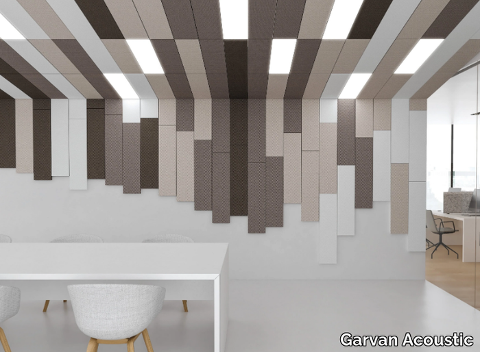 ACOUSTIC PARQUET - Sound absorbing indoor fabric wall tiles _ Garvan Acoustic