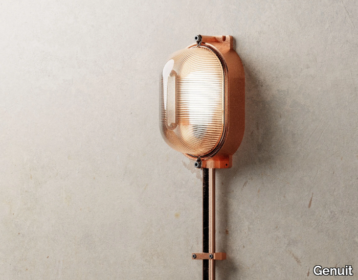 CEILING LIGHT COPPER - Coppered aluminium ceiling lamp _ Genuit