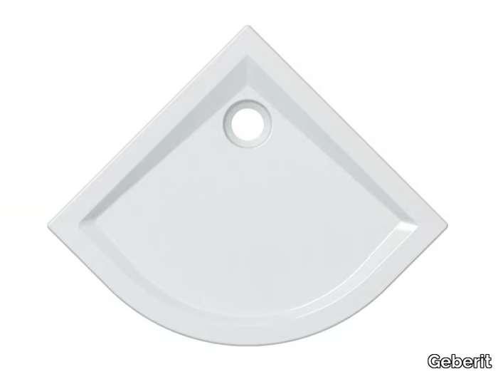 60 - Anti-slip corner shower tray _ Geberit