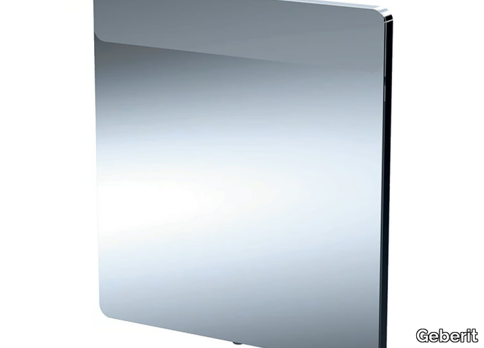 OPTION - Wall-mounted bathroom mirror with integrated lighting _ Geberit