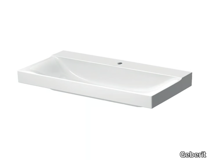 XENO² - Porcelain stoneware washbasin _ Geberit