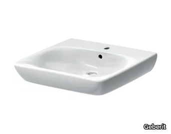 SELNOVA COMFORT - Vitreous China washbasin for disabled _ Geberit