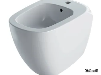 CITTERIO - Floor mounted back to wall bidet _ Geberit