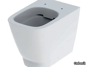 SMYLE SQUARE - Floor mounted Vitreous China toilet _ Geberit