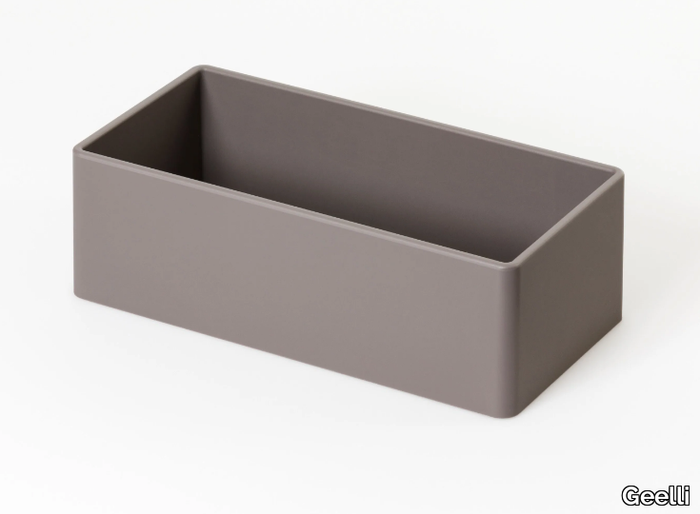 FUSTO RETTANGOLARE - Polyurethane gel storage box _ Geelli