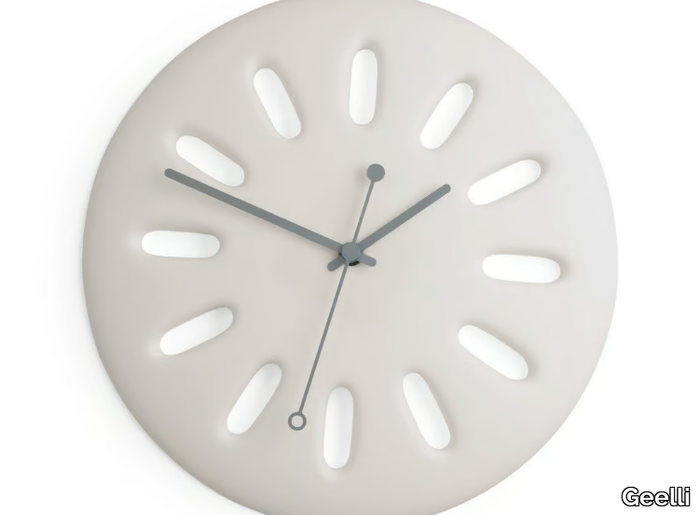 INTEMPO - Wall-mounted polyurethane gel clock _ Geelli