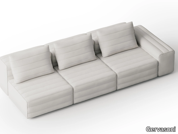 SAMET B - 3 seater modular fabric sofa _ Gervasoni