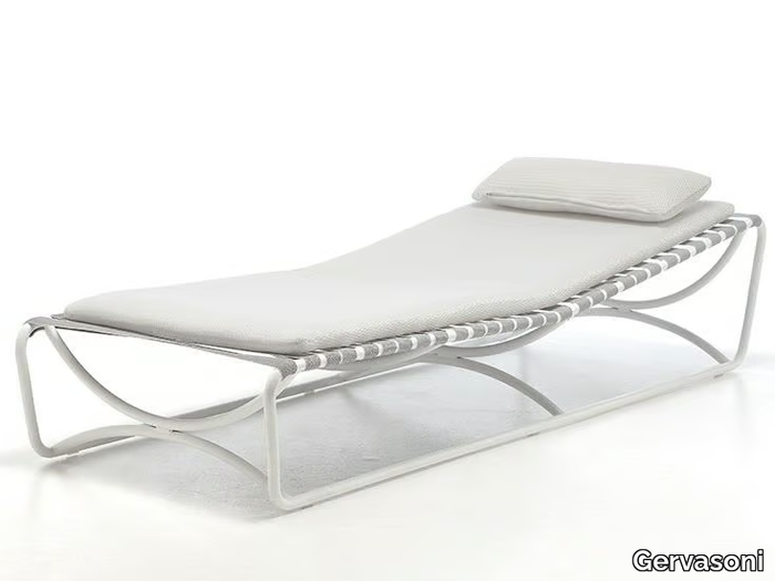 INOUT 884 - Powder coated aluminium sun lounger _ Gervasoni