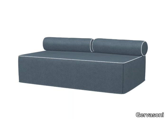 KUBO XL - 2 seater fabric sofa bed with removable cover _ Gervasoni