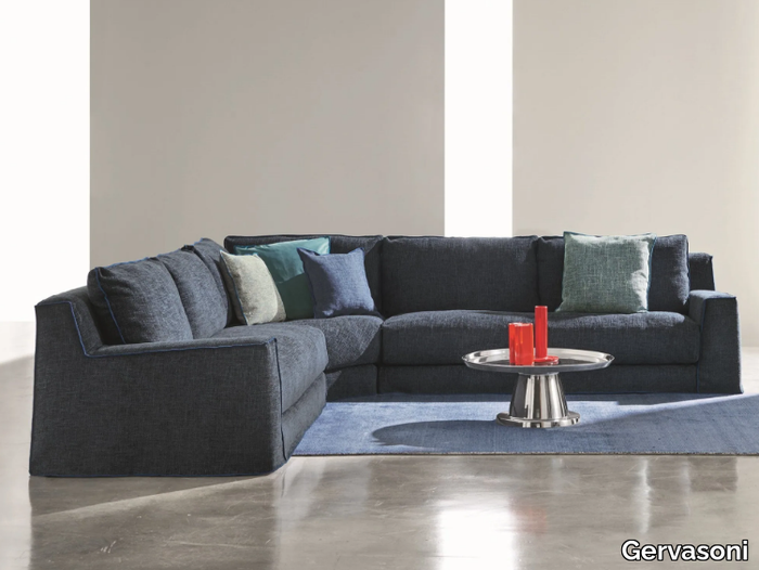 LOLL COMP. 06 - Corner sofa with removable cover _ Gervasoni