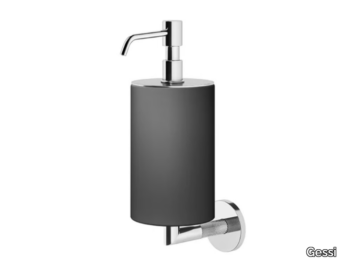 ANELLO - Wall-mounted ceramic Bathroom soap dispenser _ Gessi