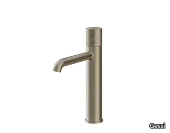 HABITO CESELLO - Chromed brass washbasin mixer without waste _ Gessi