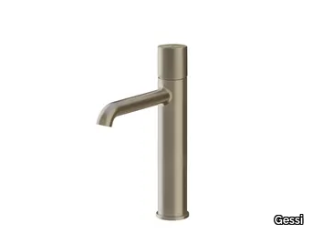 HABITO DIAMANTATO - Chromed brass washbasin mixer without waste _ Gessi